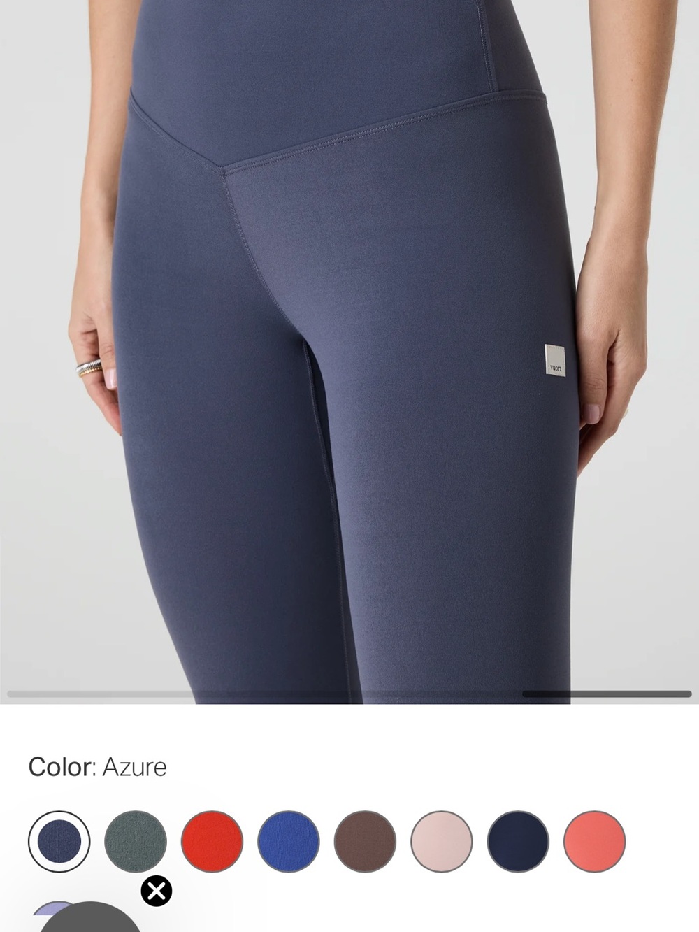 Vuori All the Form High-Rise Performance Leggings  XL